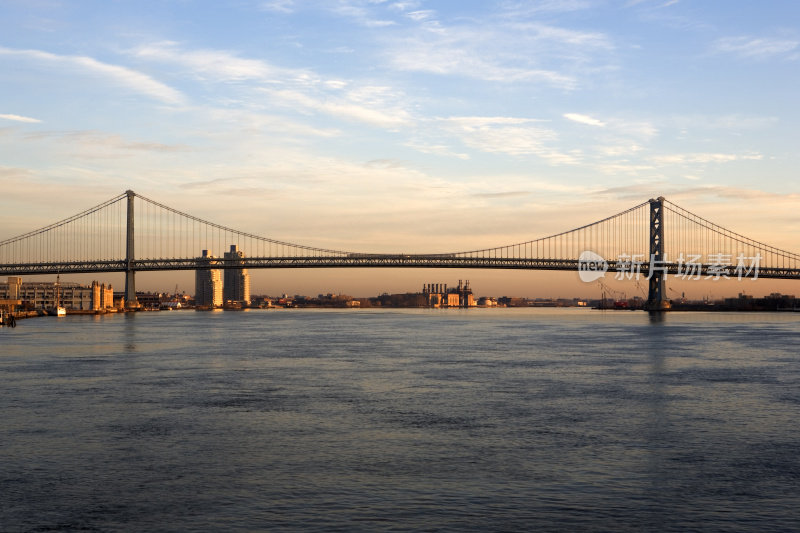 Ben Franklin Bridge，费城